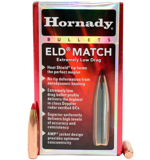 Hornady 6.5MM .264 130GR ELD Match