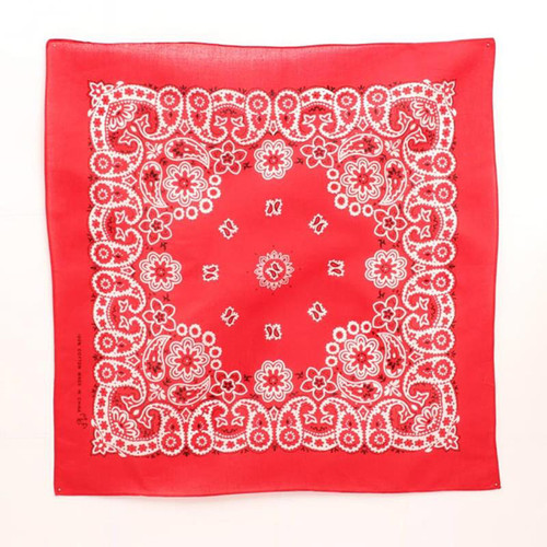 M&F - Red Bandana 22x22