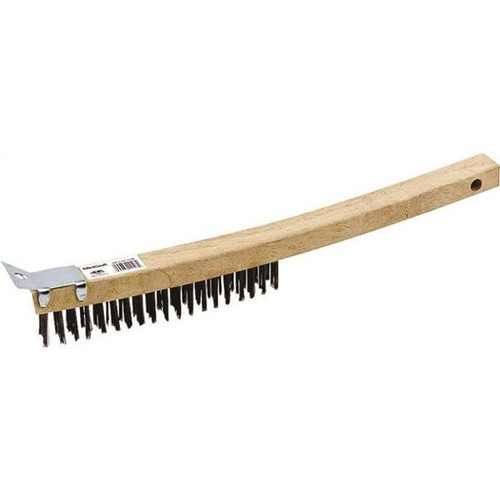 Mintcraft Steel Wire Brush With Scraper