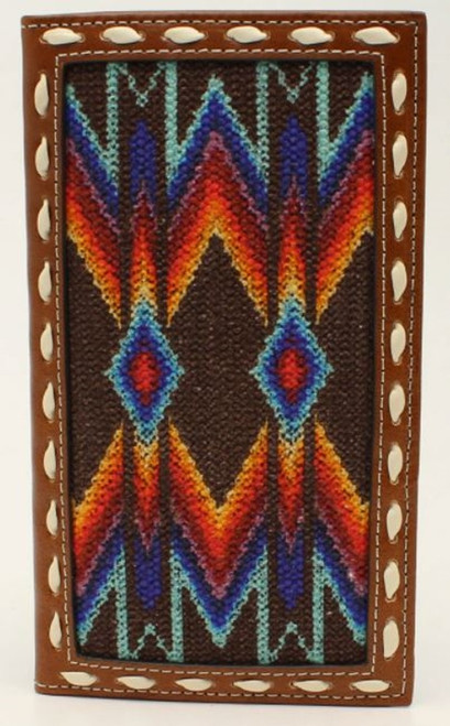 Nocona Multi Aztec Pattern Rodeo Wallet