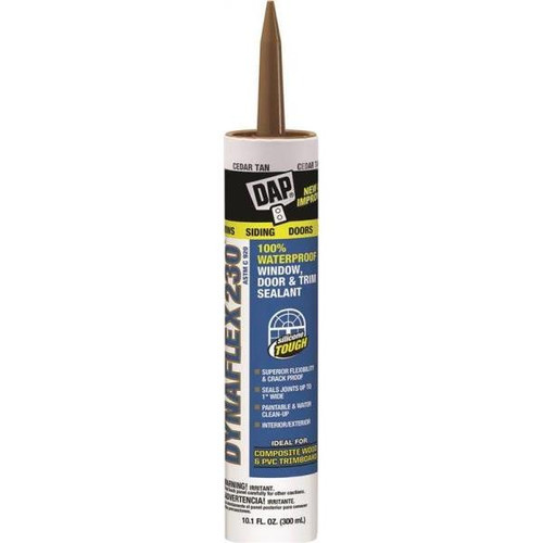 DAP Cedar Tan Window & Door Silicone Sealant 10.1oz