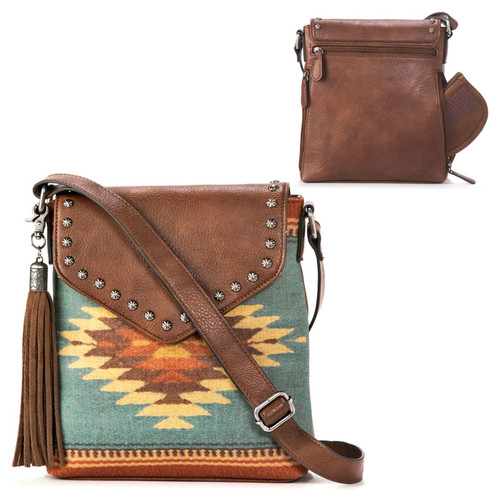 M&F Western - Blazin Roxx Womens Messenger Western Handbag