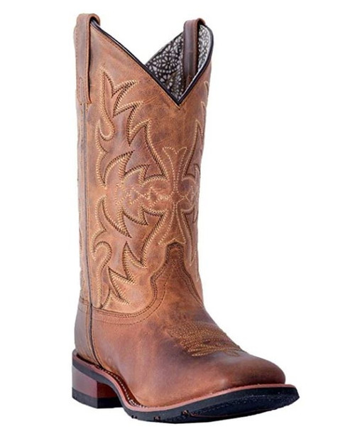 Laredo Womens Brown Anita Cowgirl Square Toe Boots