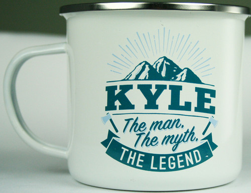 Top Guy Mugs - KYLE - The Man, The Myth, The Legend