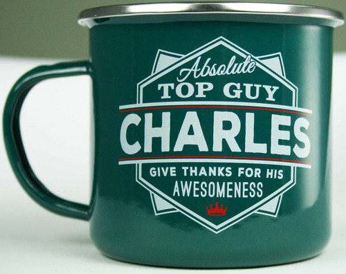 Top Guy Mugs - Absolute Top Guy CHARLES - Give Thanks For His Awesomeness