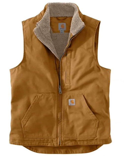 Carhartt Womens Sherpa-Lined Mock Neck Vest