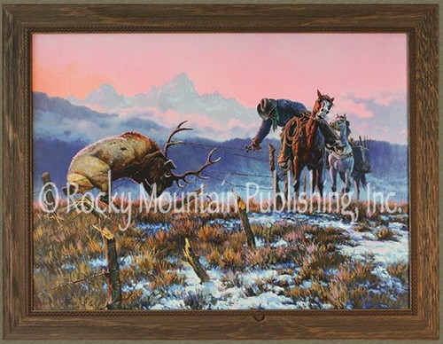 Rocky Mountain Publishing Down to the Wire 8X10 Picture