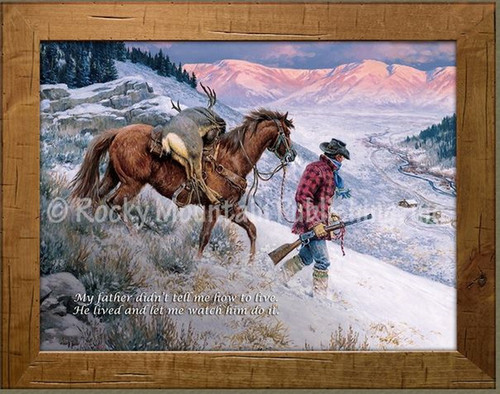 Rocky Mountain Publishing No Place Like Home 11X15 Picture