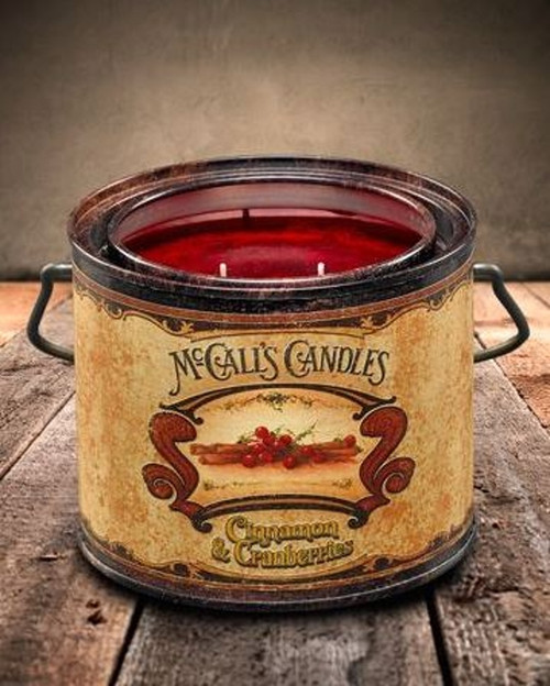McCall's Vintage Cinnamon & Cranberries Candle- 22oz