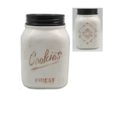 Young's Inc. Ceramic Mason Cookie Jar