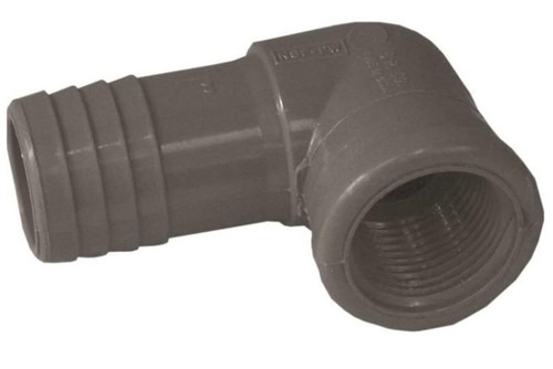 Orgill - Genova 350 Reducing Combination Hose To Pipe Elbow - 1 X 3/4 In, Barb X FIP, Polyethylene