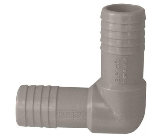 Orgill - Genova 350 Hose Elbow, 1/2 In, Barb, Polyethylene