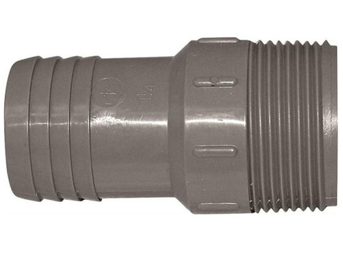 Orgill - Genova 350 Pipe Adapter - 1-1/4 In, Insert X MIP, Polypropylene