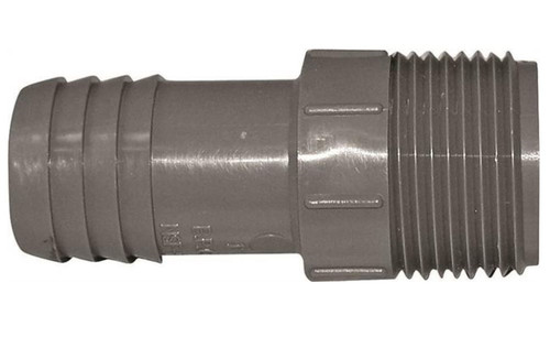 Orgill - Genova 350 Pipe Adapter - 1 In, Insert X MIP, Polypropylene