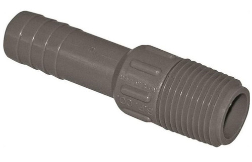 Orgill - Genova 350 Pipe Adapter, 1/2 In, Insert X MIP, Polypropylene