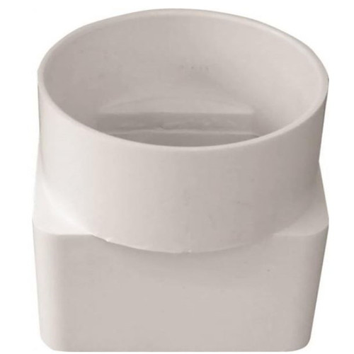 Genova 2" x 3" x 3" PVC Downspout Adapter
