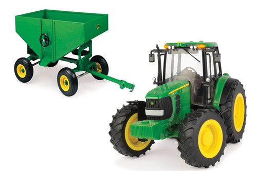 John Deere 1:16 Big Farm 7430 Tractor With Gravity Wagon