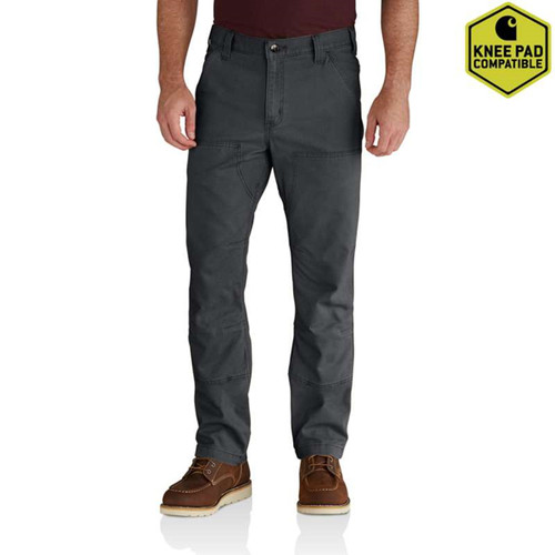 Carhartt Mens Rugged Flex Relaxed Fit Canvas Double Front Utility Work Pants
