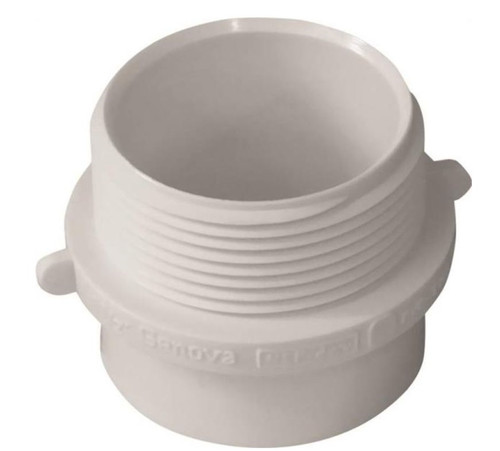 Orgill - Genova 700 Solvent Weld Dwv Pipe Adapter - 1-1/2 X 1-1/2 In, Spigot X MIP, SCH 40, PVC