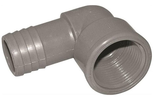 Orgill - Genova 350 Combination Hose To Pipe Elbow - 3/4 In, Barb X FIP, Polyethylene
