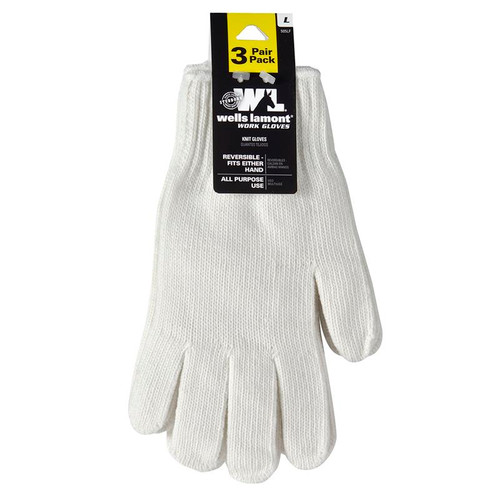 Wells Lamont- String Knit Roper- 3 Pack