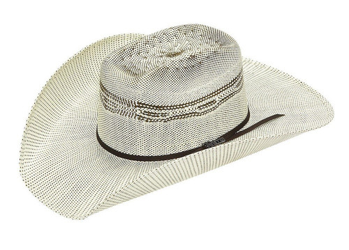 M&F Western - Twister Two Tone Vented Bangora Straw Hat