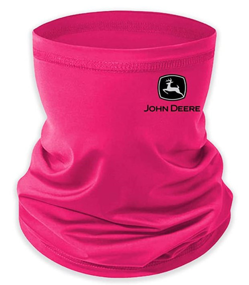 John Deere Hot Pink Neck Gaiter