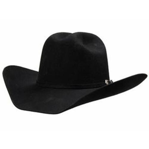 M&F - Men's Double S Dallas Cowboy Felt Hat - Black