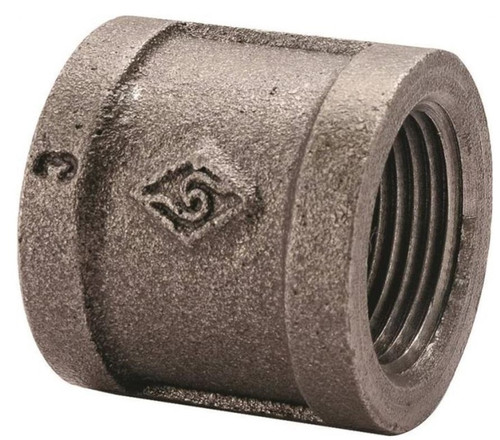 Orgill - Worldwide Sourcing B220 10 Pipe Coupling - 3/8 In, Threaded, Black Oxide
