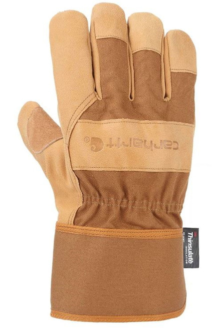 Carhartt Insulated Grain Leather Safety Cuff Work Glove