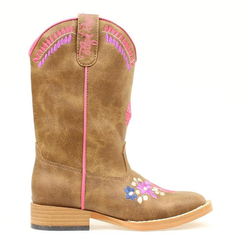 M&F - Child Sashay Flower Boot - Brown