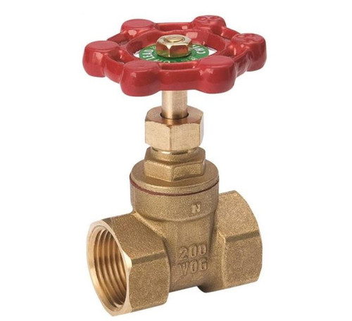 Orgill - Mueller ProLine Compact Pattern Standard Port Gate Valve, 3/4 In, IPS, Forged Brass