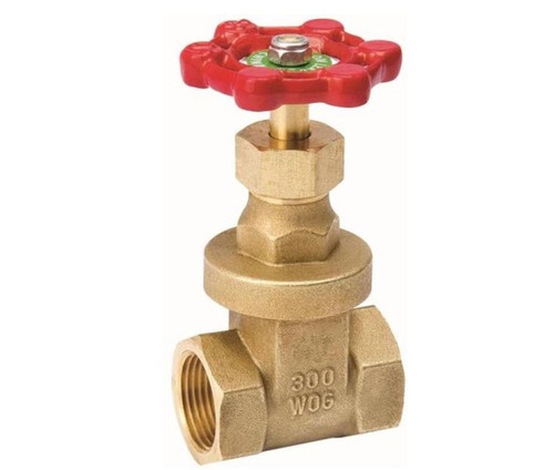 Orgill - Mueller ProLine Full Port Heavy Duty Gate Valve, 1 In, IPS, Forged Brass