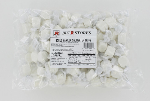 RUCKERS - BONUS VANILLA SALT WATER TAFFY 20 OZ.