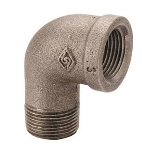 Worldwide Sourcing 6-1/2B Pipe Street Elbow, 90 deg, 1/2 in,