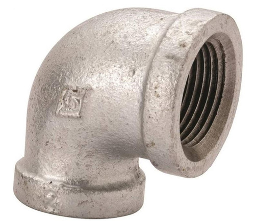 Orgill - Worldwide Sourcing 2A-1/4G Pipe Elbow - 90 Deg, 1/4 In, Threaded, Malleable Iron
