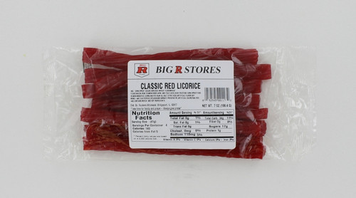 RUCKERS - CLASSIC RED LICORICE 6.25 oz.