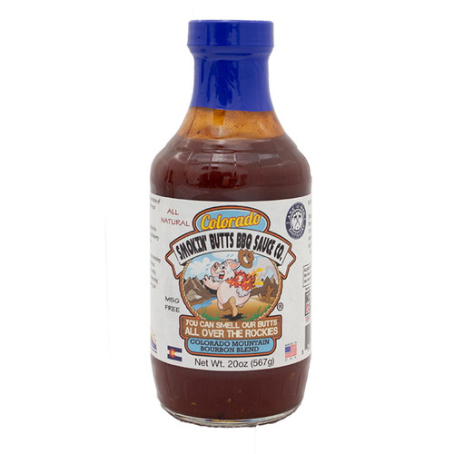 Colorado Smokin' Butts Barbecue - Bourbon Blend BBQ Sauce