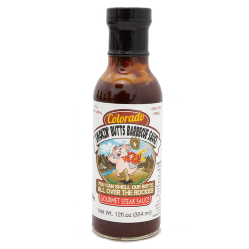 Colorado Smokin' Butts Barbecue Sauce- Gourmet Steak Sauce- Red