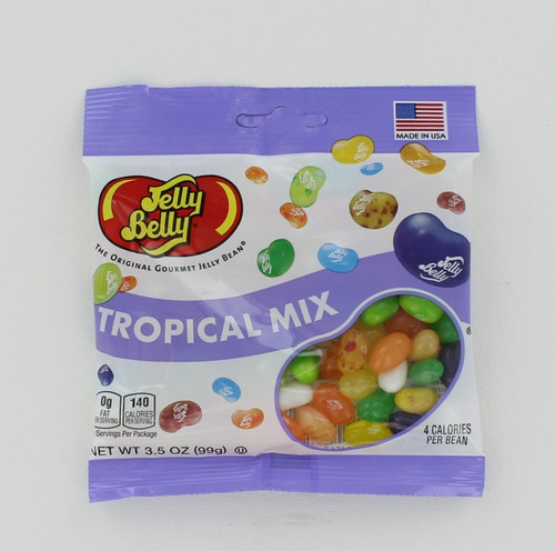 Ruckers - Jelly Belly Tropical Mix Flavored Jelly Beans 3.5 oz.