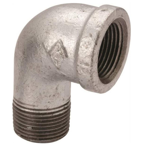 Orgill - Worldwide Sourcing 6-1/4G Pipe Street Elbow - 90 Deg, 1/4 In, Threaded, Malleable Iron