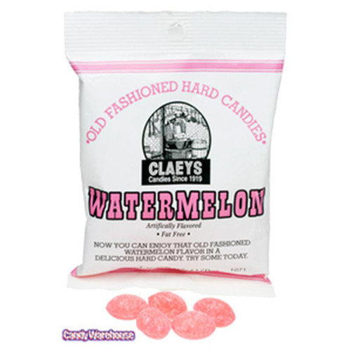 Claeys Candy Watermelon 6 oz bag