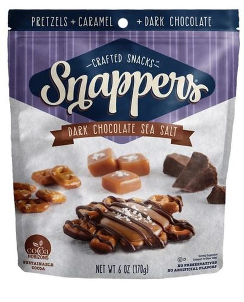 Snappers Sea Salt Dark Chocolate 6oz