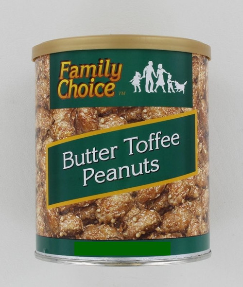 Ruckers - Family Choice Butter Toffee Peanuts 12 oz.