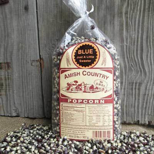 Amish Country Popcorn 2 lb Blue Popcorn