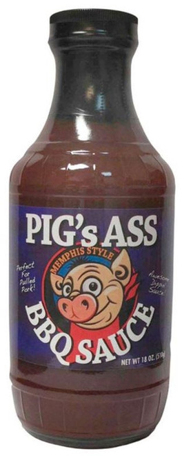 Pig's Ass Memphis Style BBQ Sauce - 18oz.