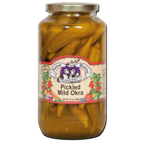 Amish Wedding Mild Pickled Okra