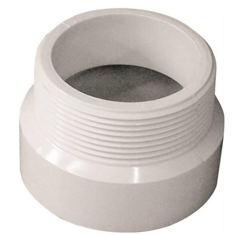 Orgill - Genova 700 Solvent Weld Dwv Pipe Adapter - 2 In, Hub X MIP, SCH 40, PVC