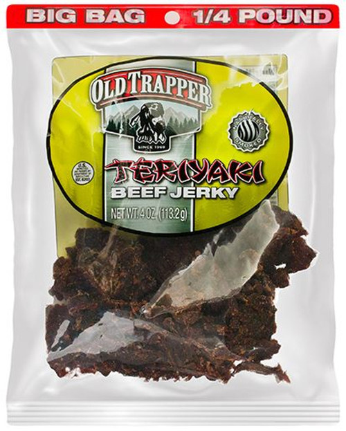 Old Trapper Jerky Teriyaki- 4OZ