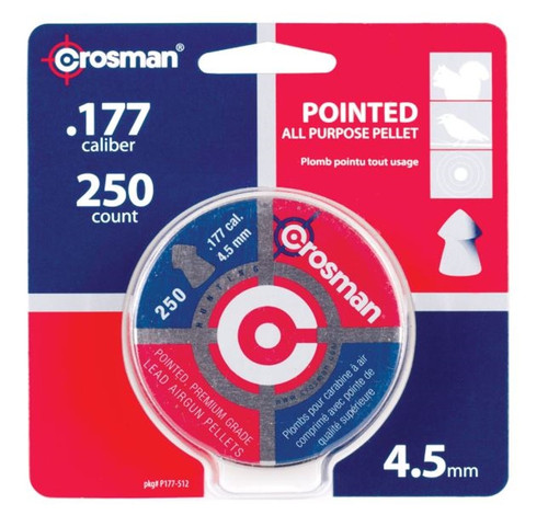 Crosman Pointed Pellets .177 Cal 250Ct